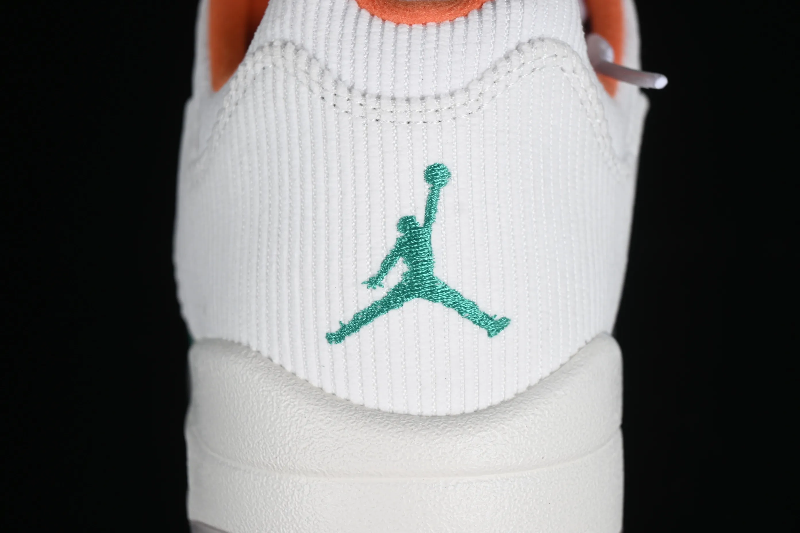 All categories Air Jordan Jordan series basketball shoes Air Jordan 5 Z version Air Jordan 5 Low AJ5 Joe 5 corduroy white orange green CW4204-100
